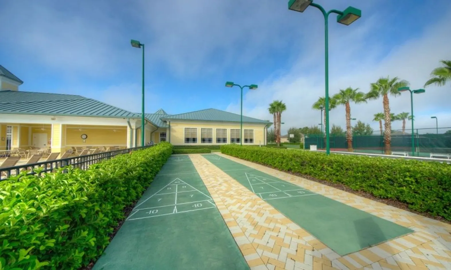 2 Shuffleboard Courts