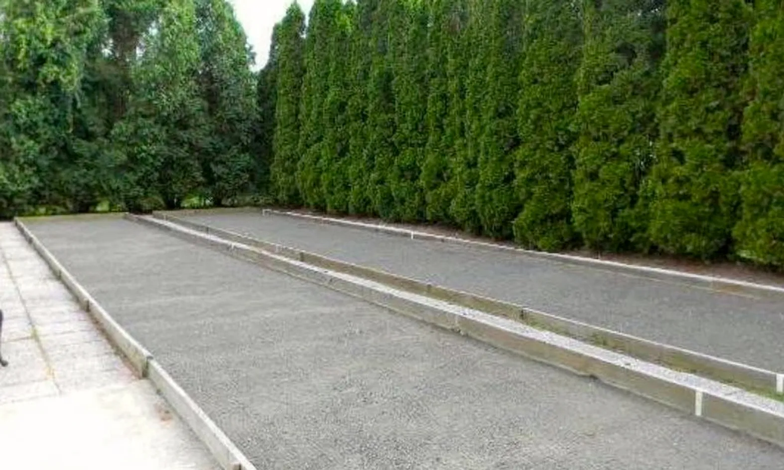 2 Bocce Ball Courts 