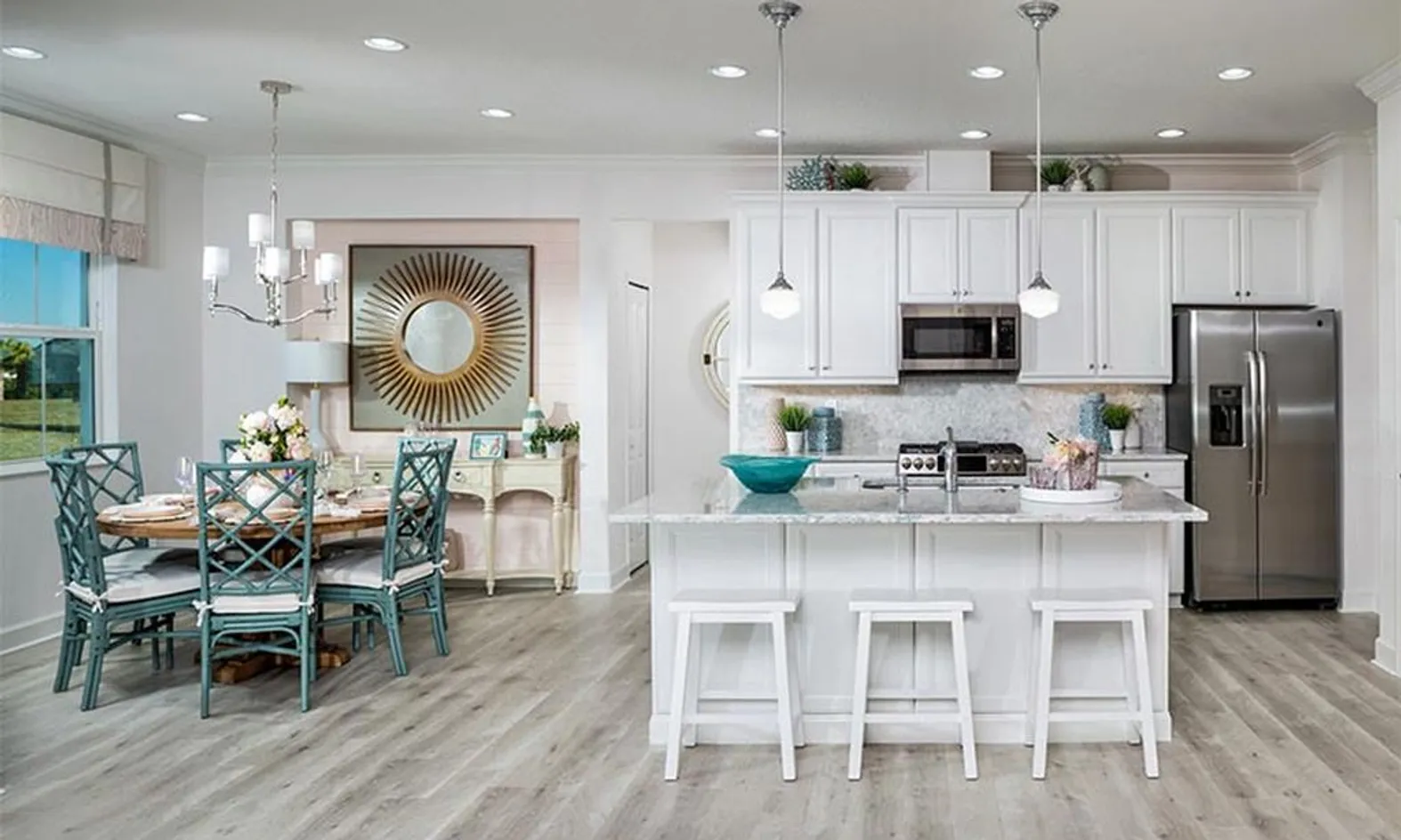 Dreamsicle Cottage Kitchen