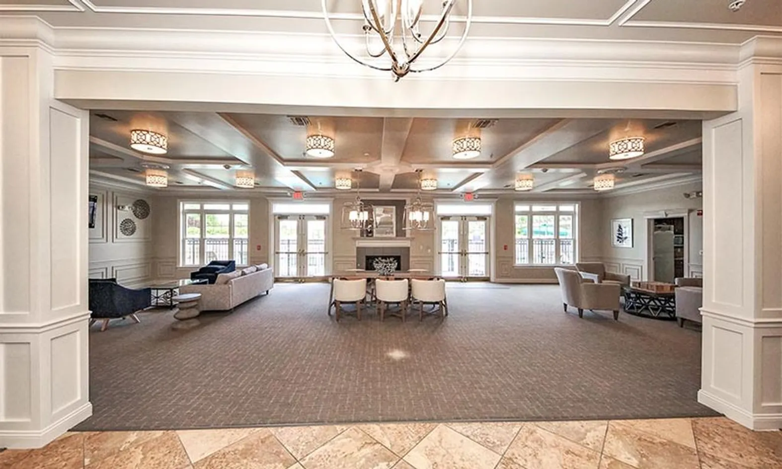 Clubhouse Entrance