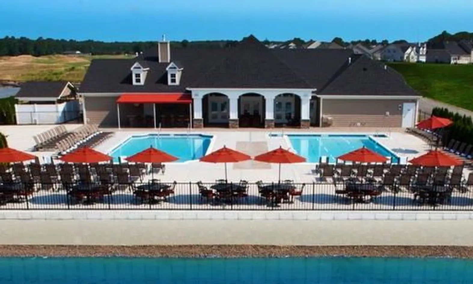 Back of Clubhouse