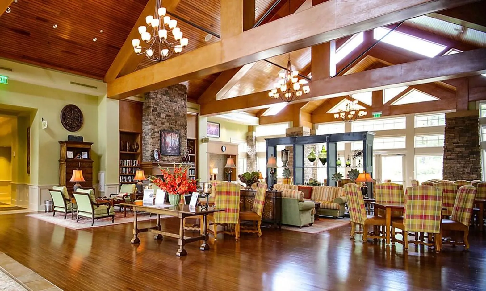Clubhouse Entrance
