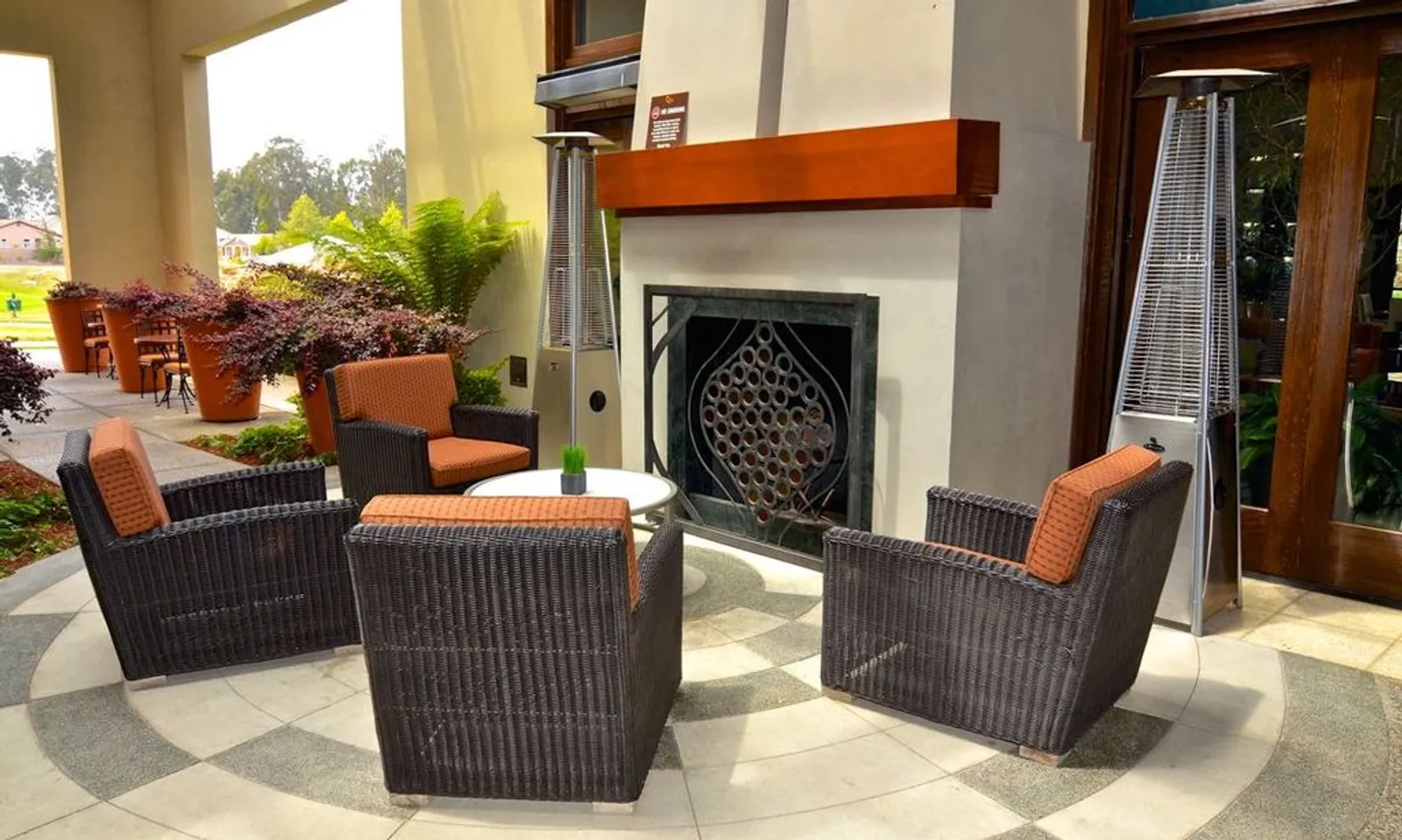Outdoor Fireplace