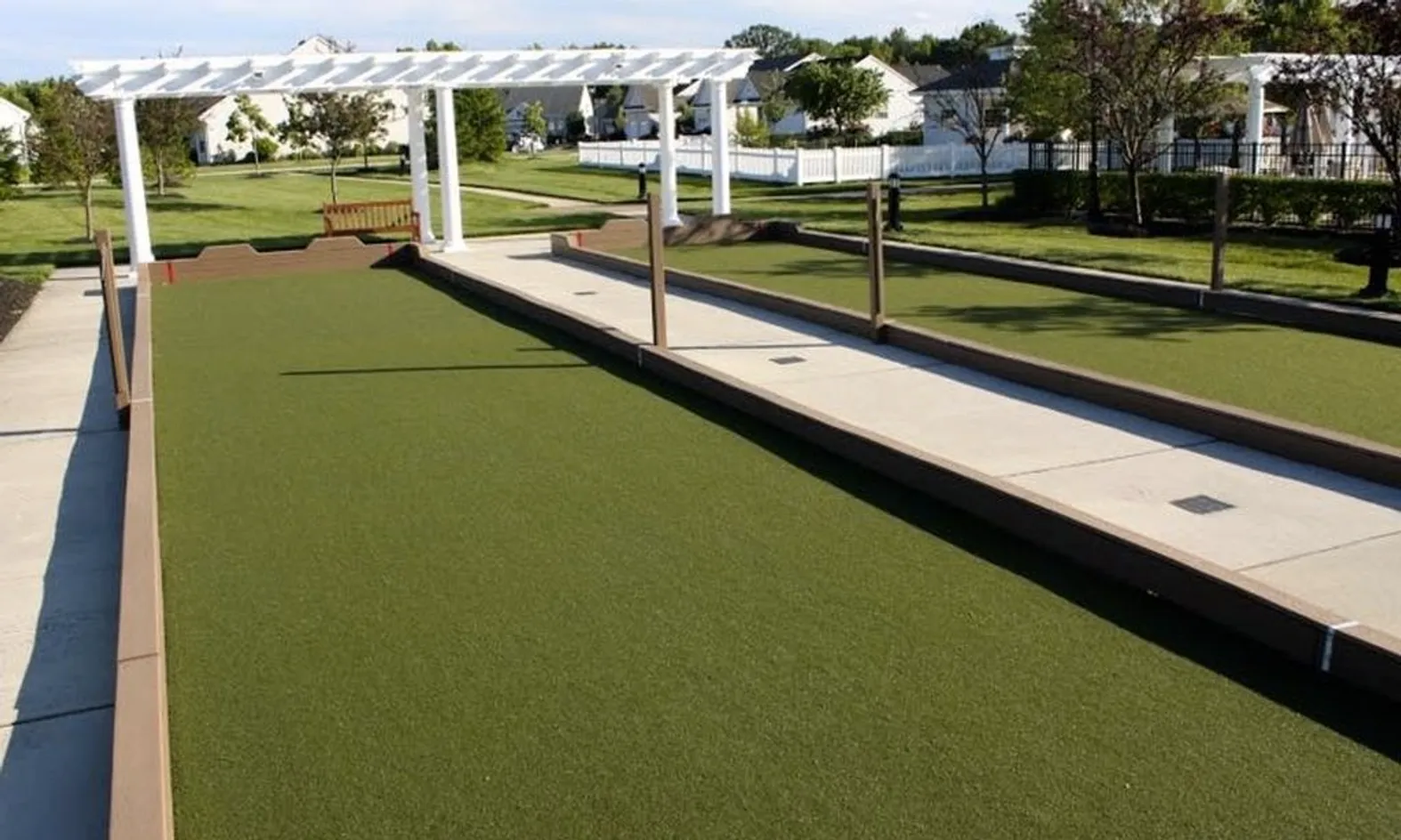 2 Bocce Ball Courts