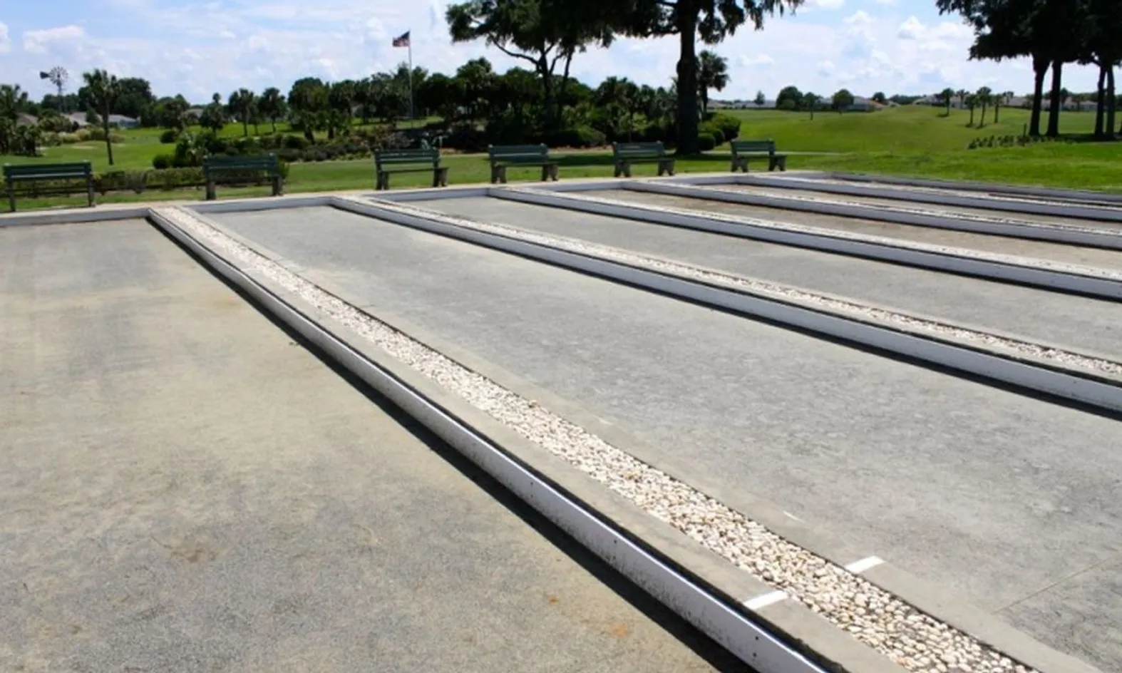 6 Bocce Ball Courts