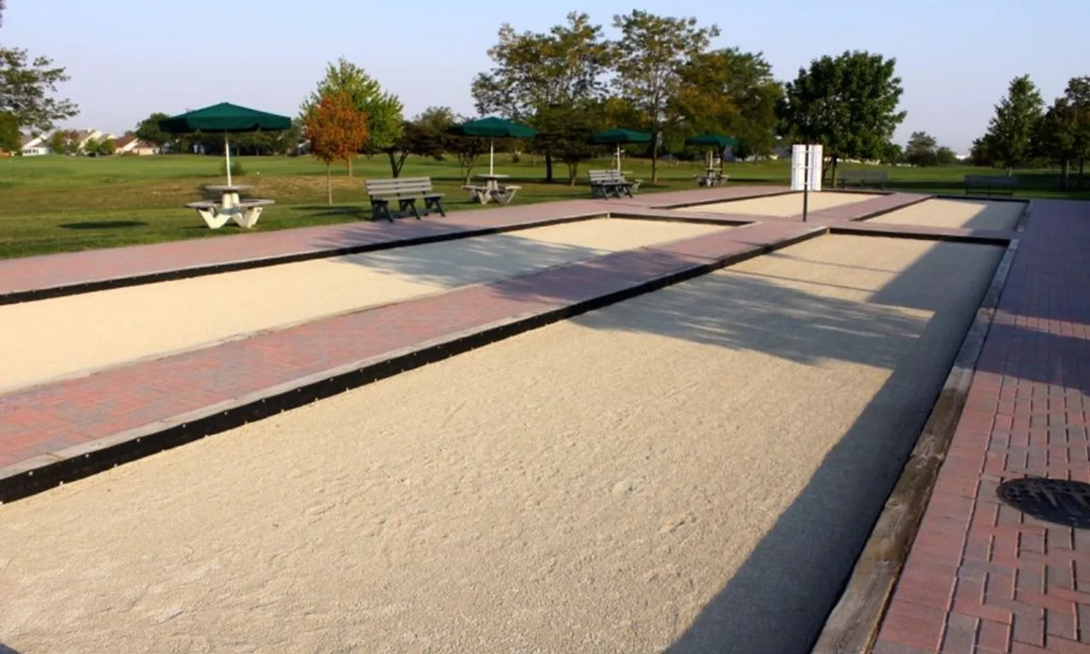 4 Bocce Ball Courts