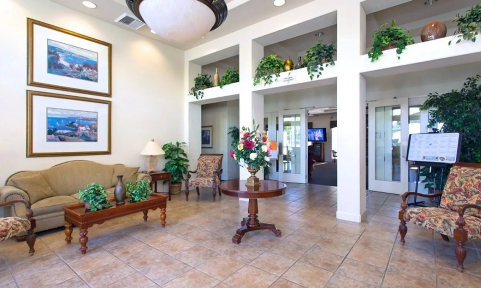 Clubhouse Lobby