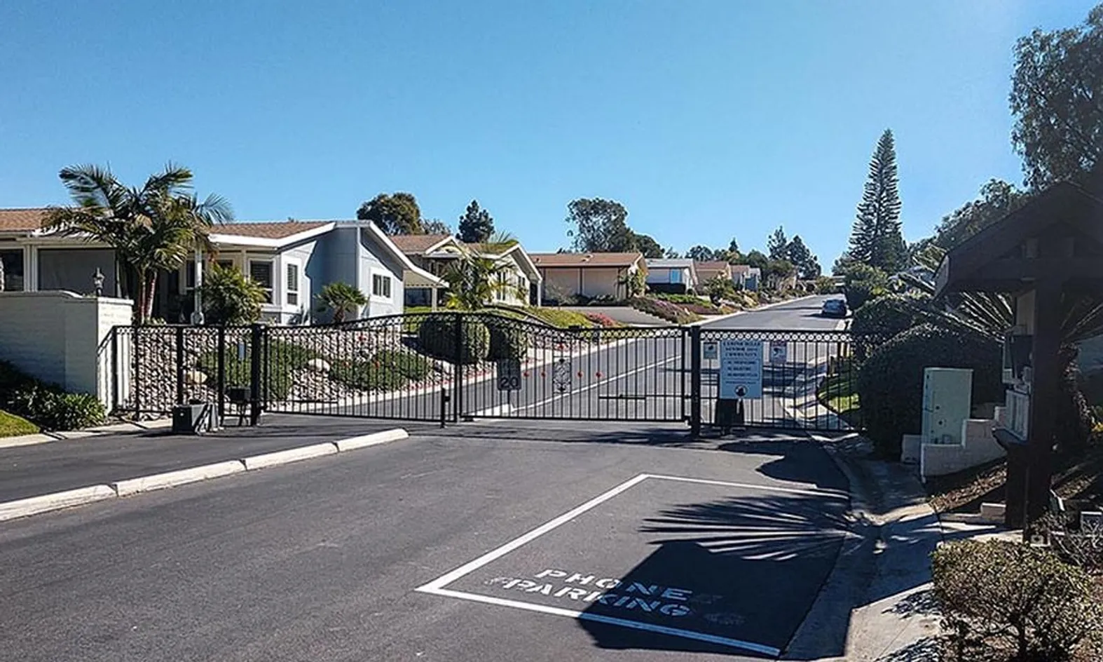Gated Entrance