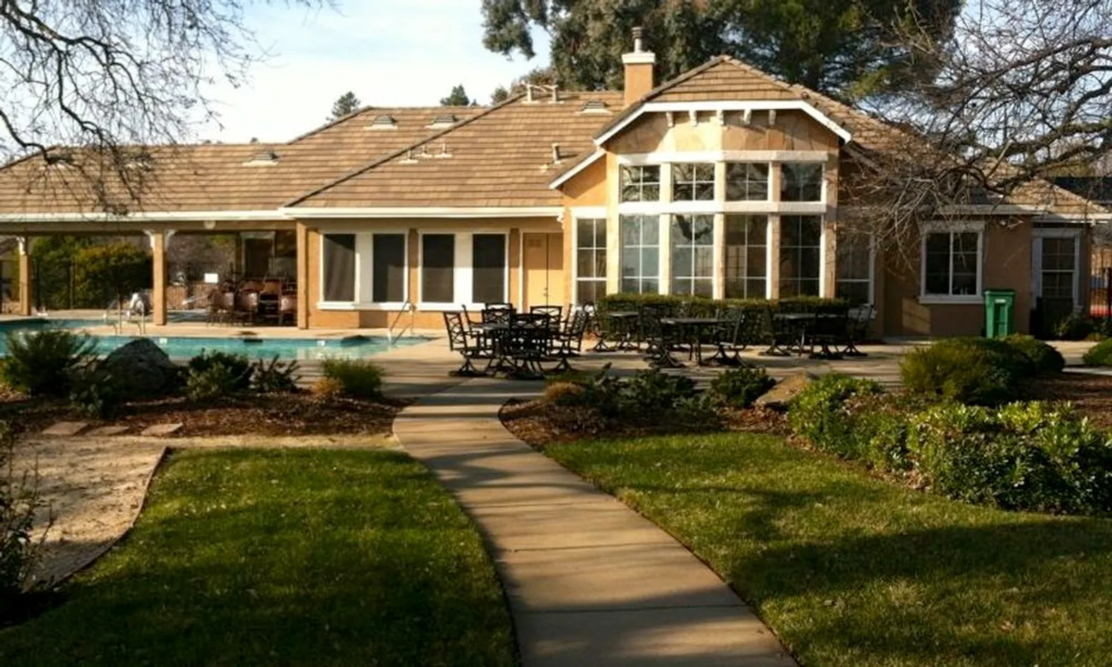 Back of Clubhouse