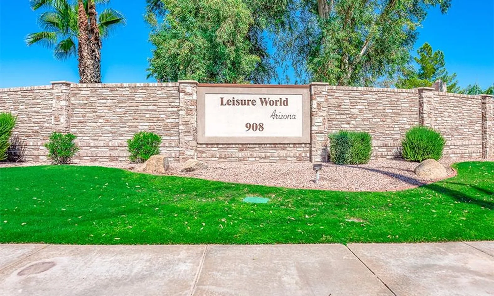 Community Entrance Sign