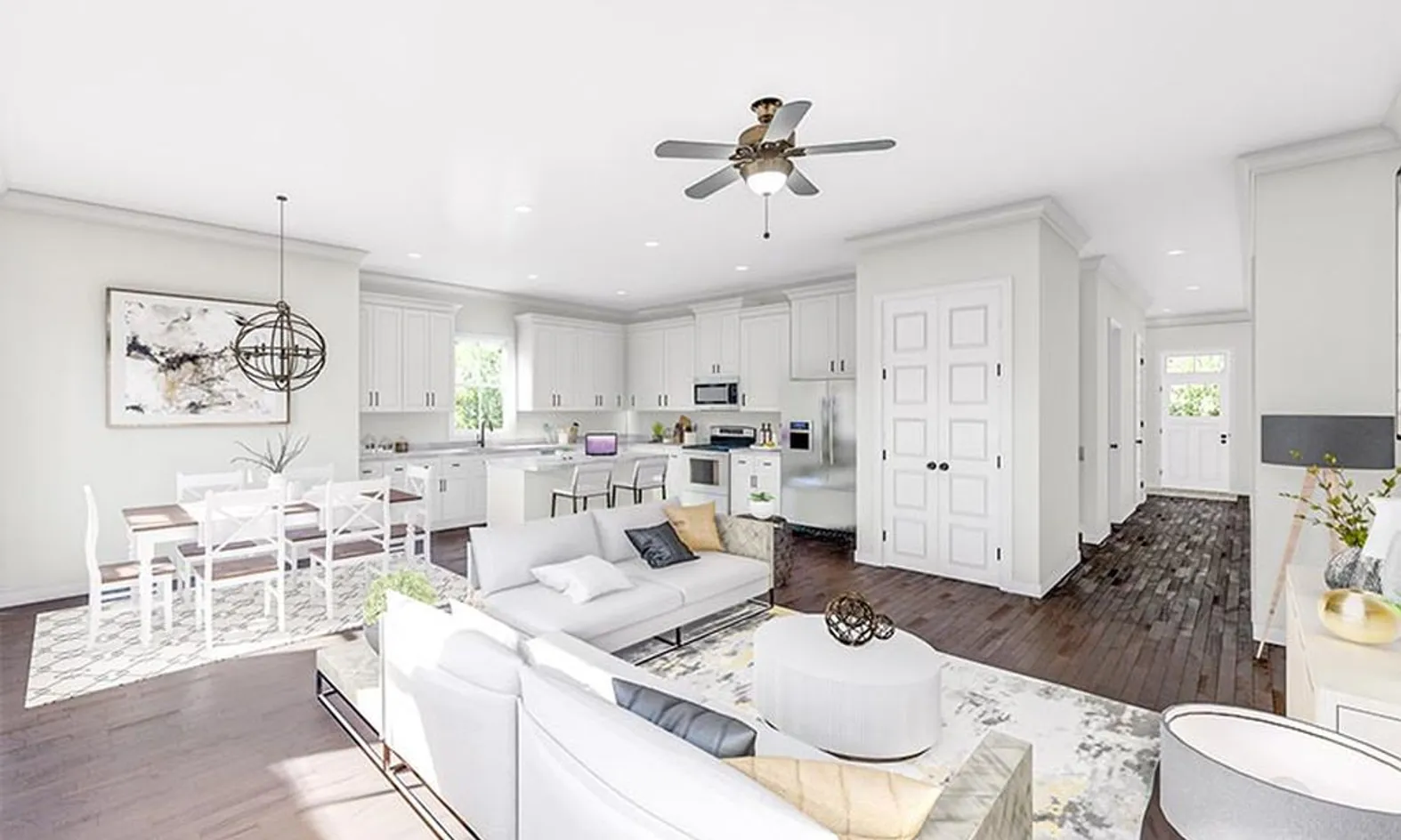 Hanahan Model Living Room