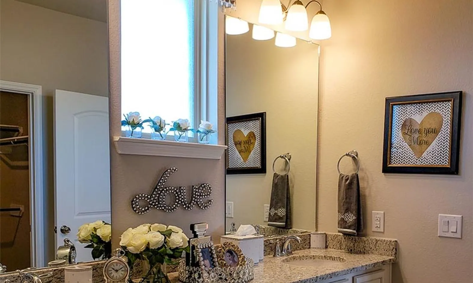 Spacious Bathrooms