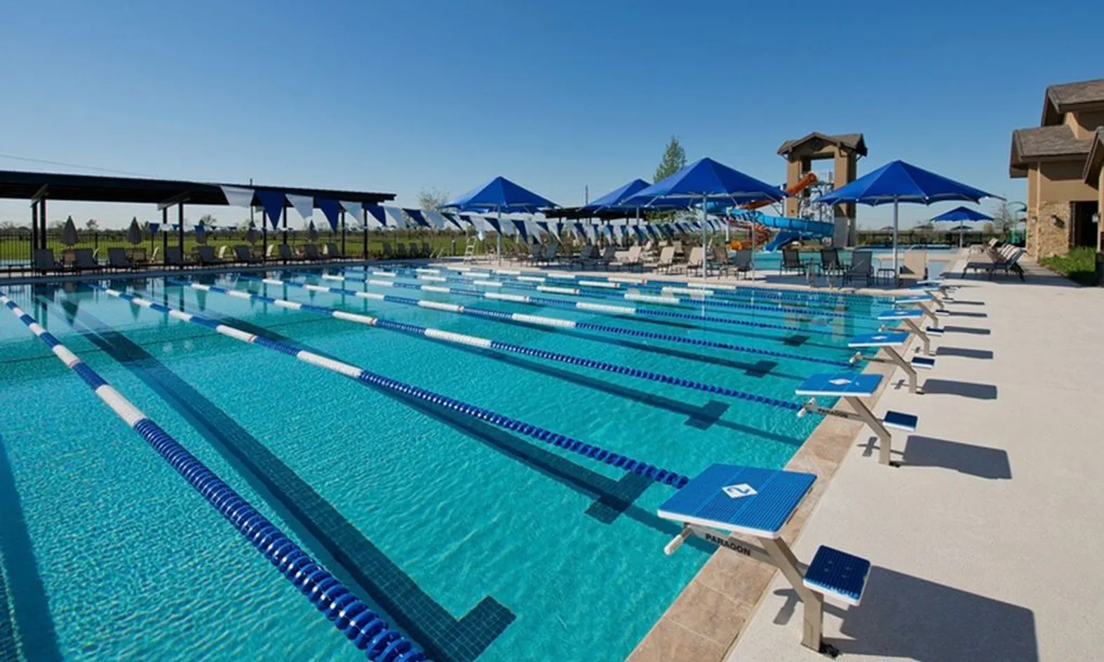 Outdoor Lap Pool