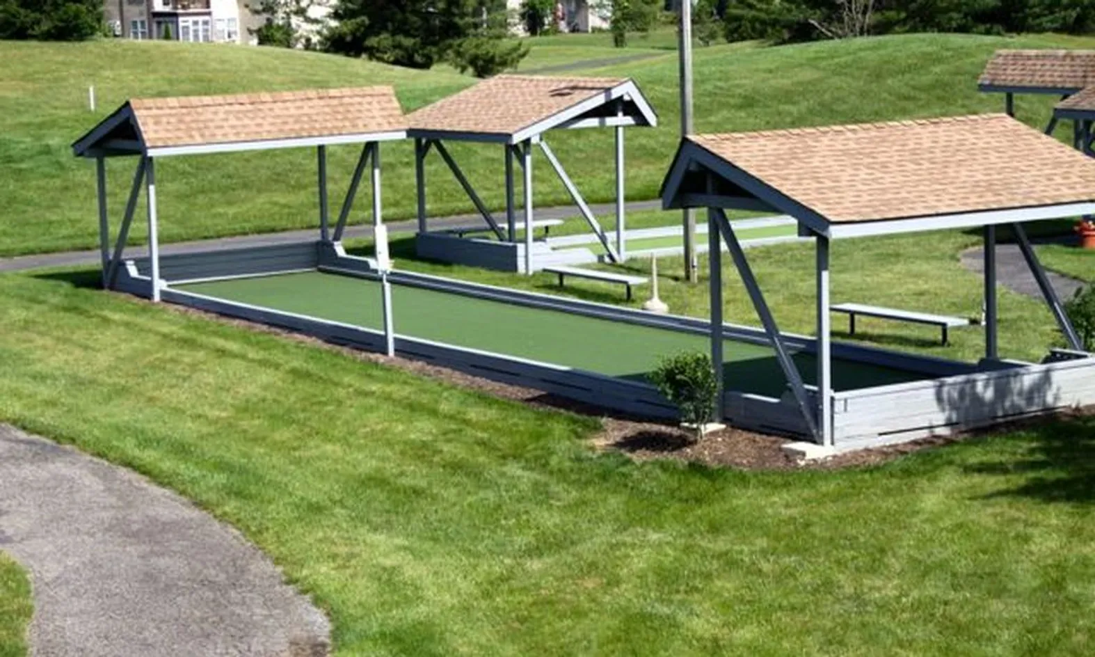 2 Bocce Ball Courts