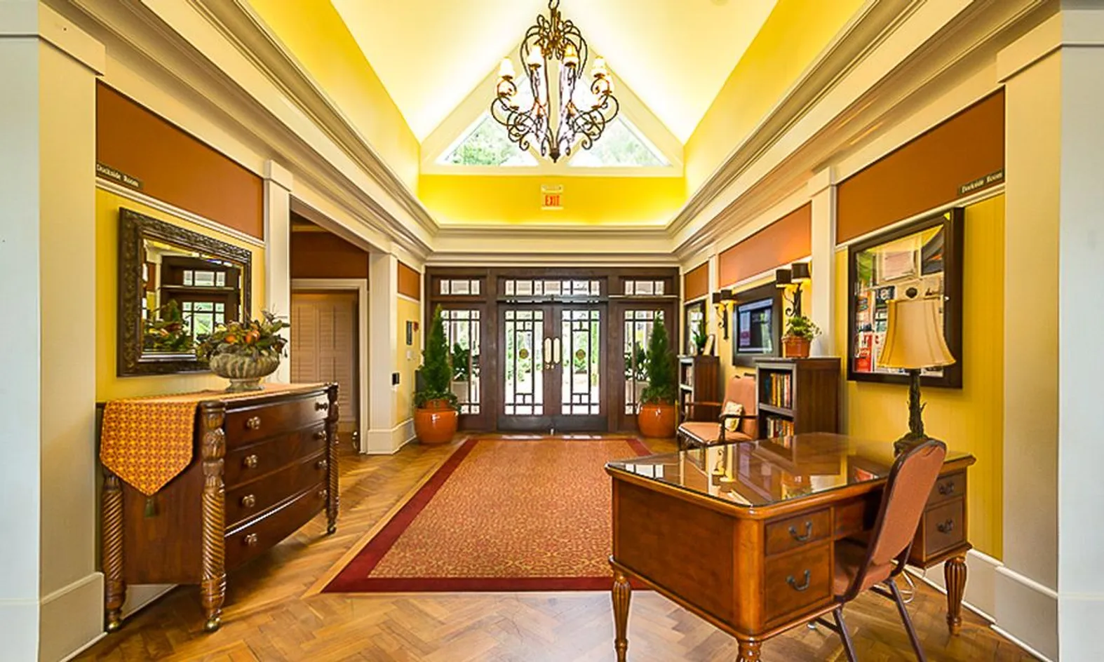 Clubhouse Entrance