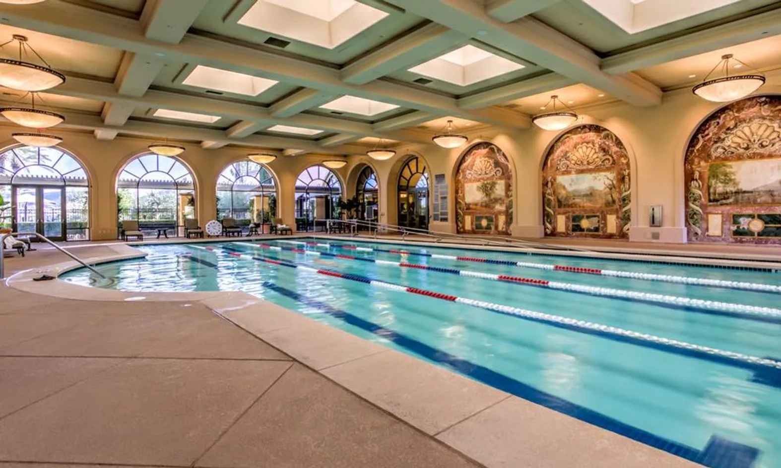 Indoor Lap Pool & Spa