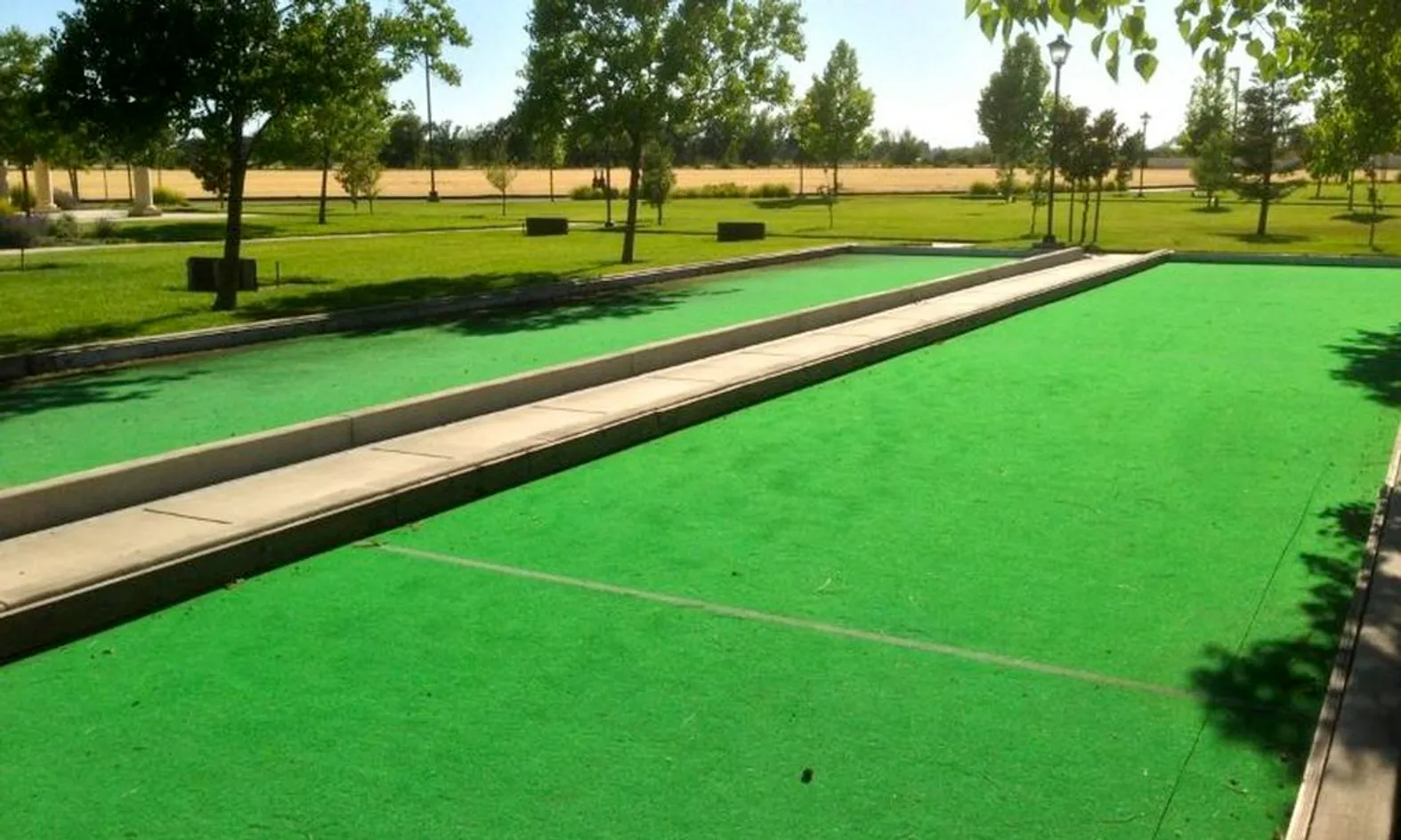 2 Bocce Ball Courts