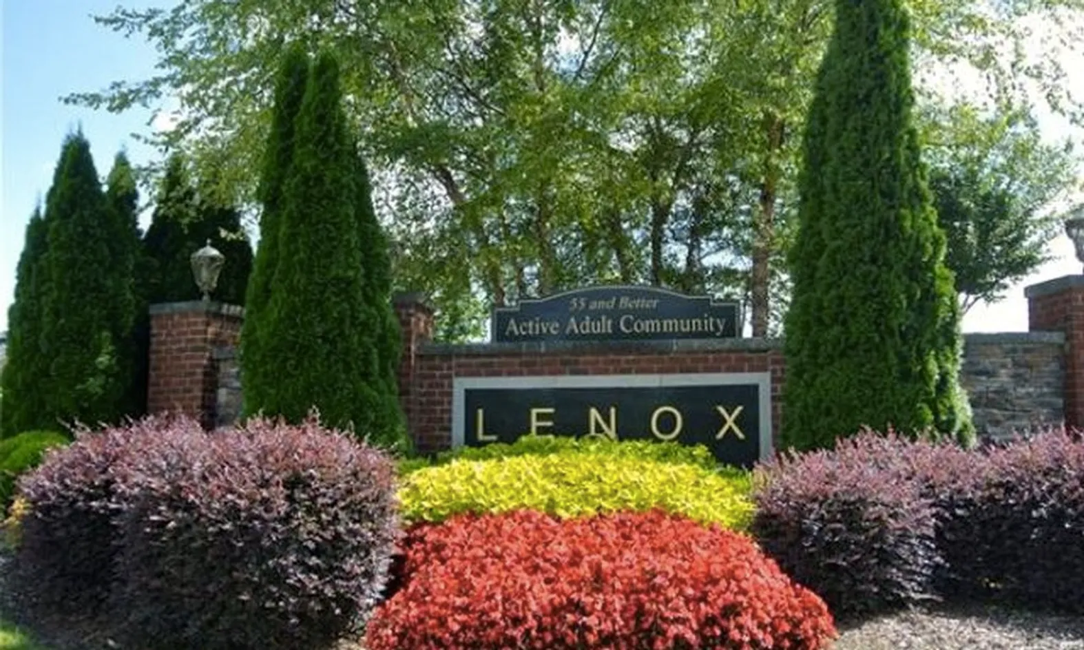 Landscaped Entrance