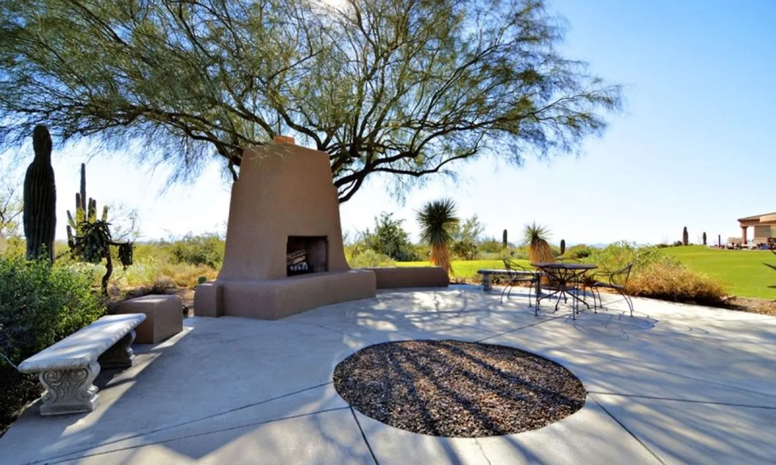Outdoor Fireplace