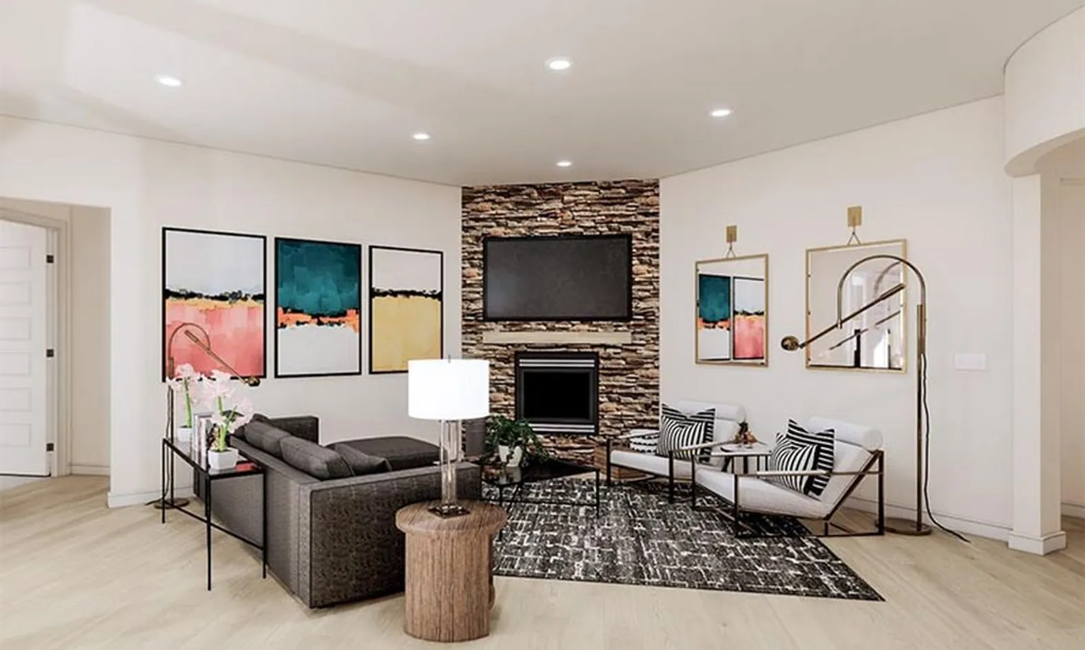 Model Living Room
