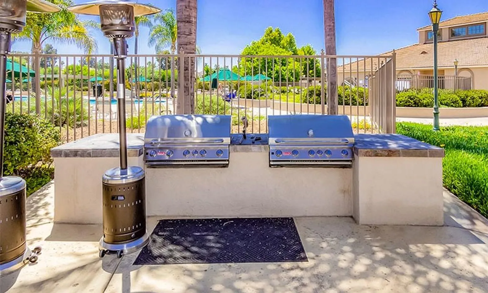 Outdoor BBQ Area
