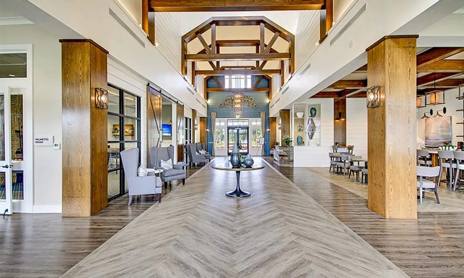 Clubhouse Entrance