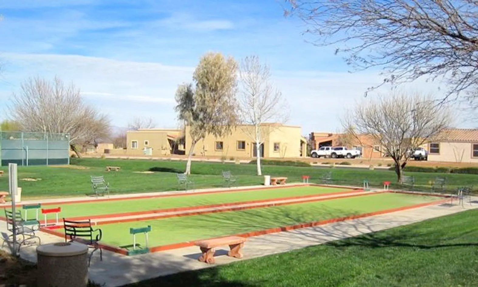 2 Bocce Ball Courts