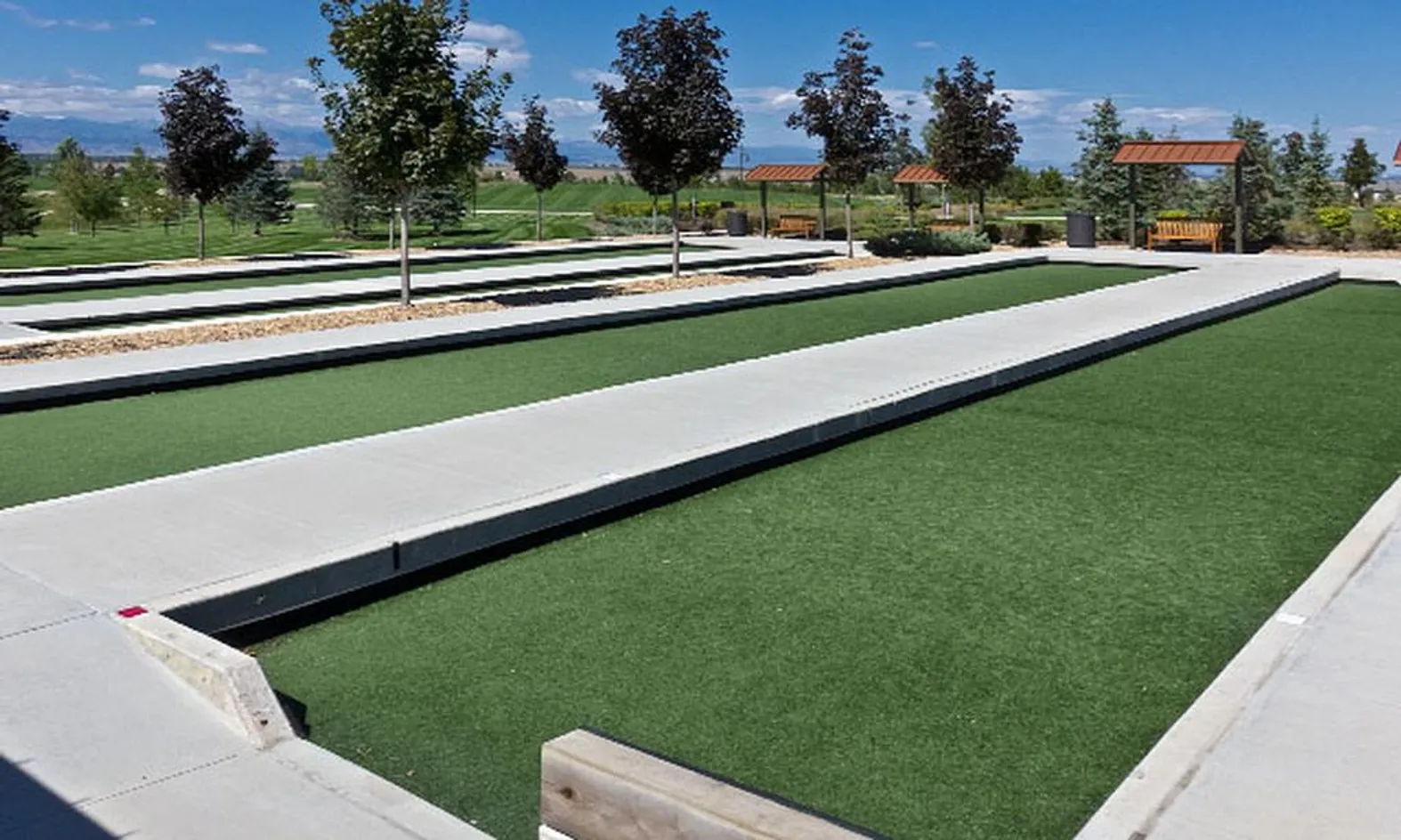 Bocce Ball Courts