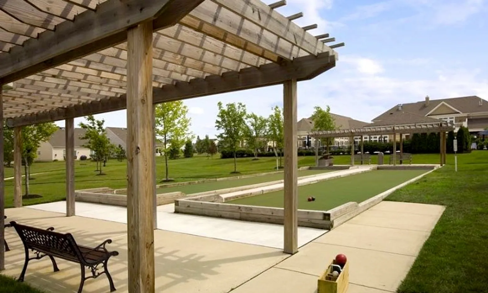 2 Bocce Ball Courts