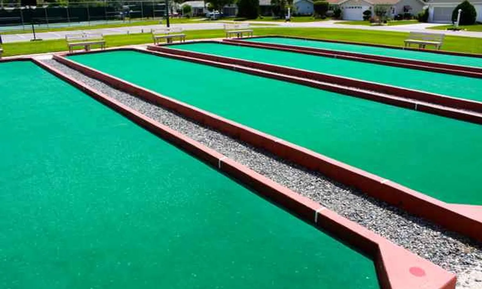 4 Bocce Ball Courts