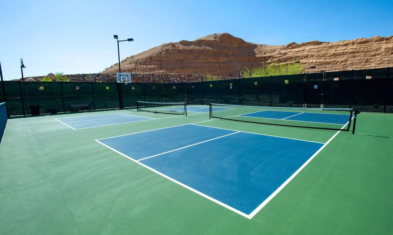 6 Pickleball Courts