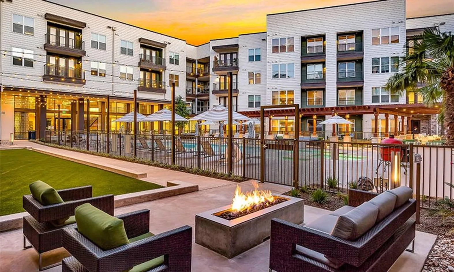 Outdoor BBQ Area