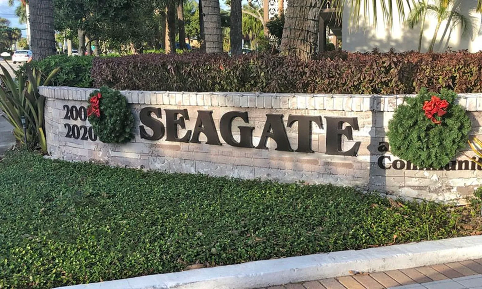 Entrance Sign