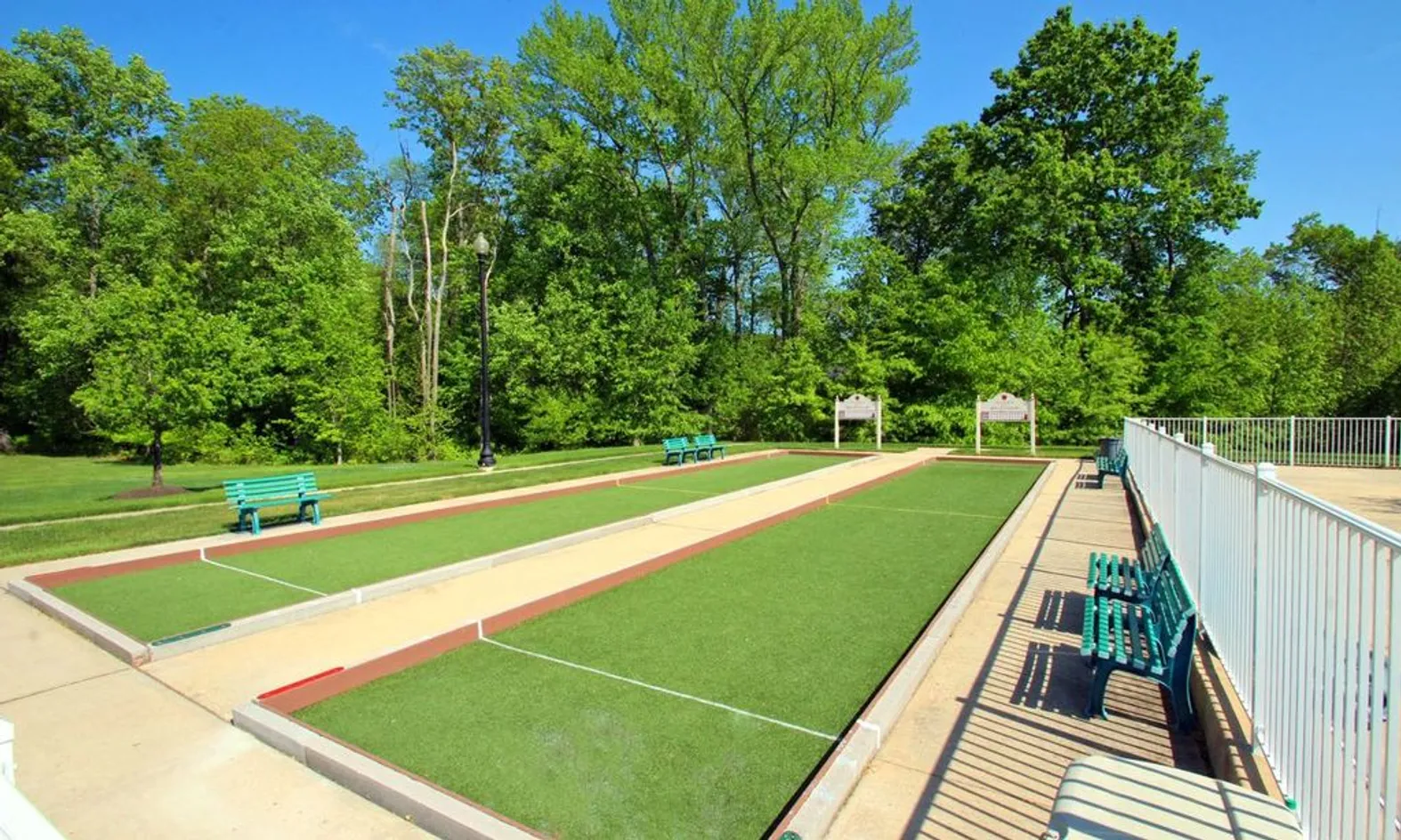 2 Bocce Ball Courts