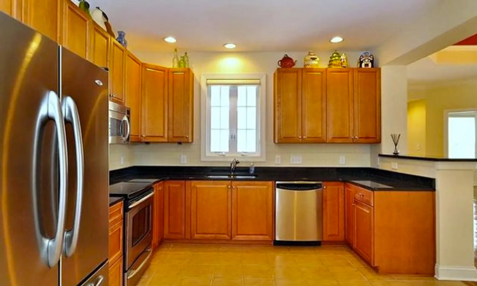Spacious Kitchens