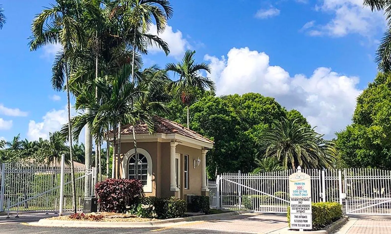 Gated Entrance