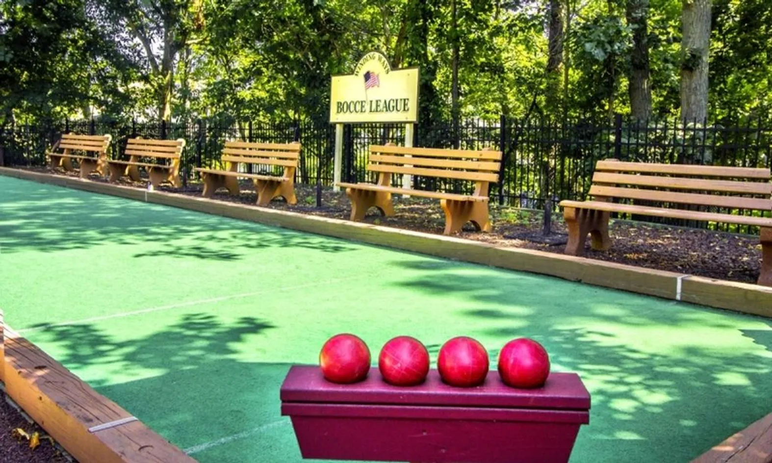 2 Bocce Ball Courts