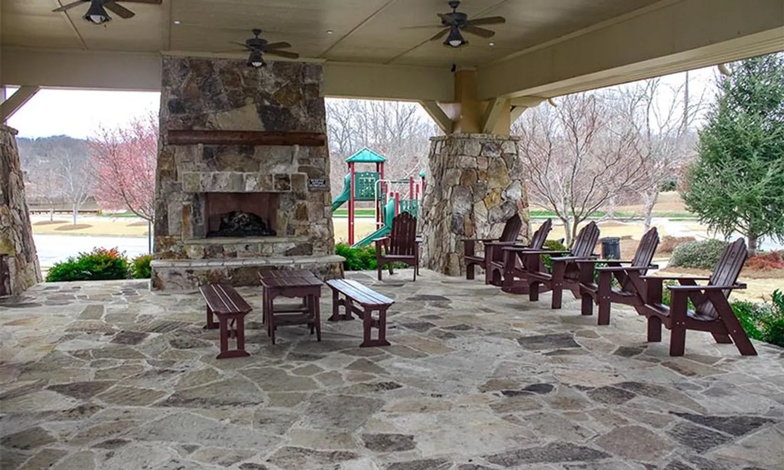 Outdoor Fireplace