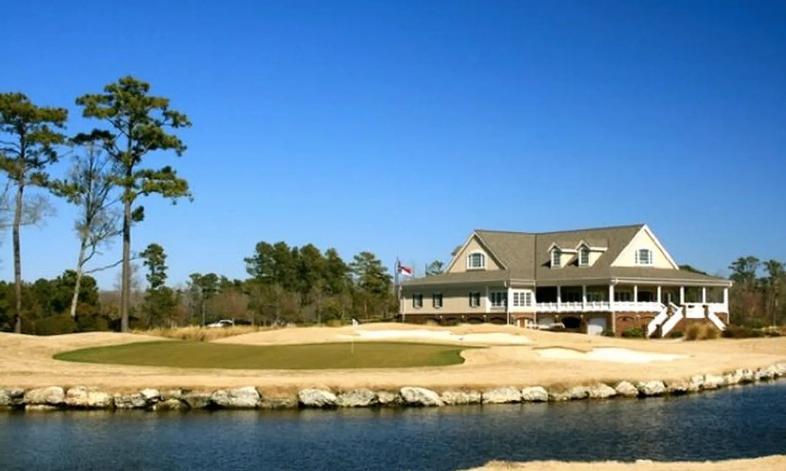 Two Grand Golf Clubhouses