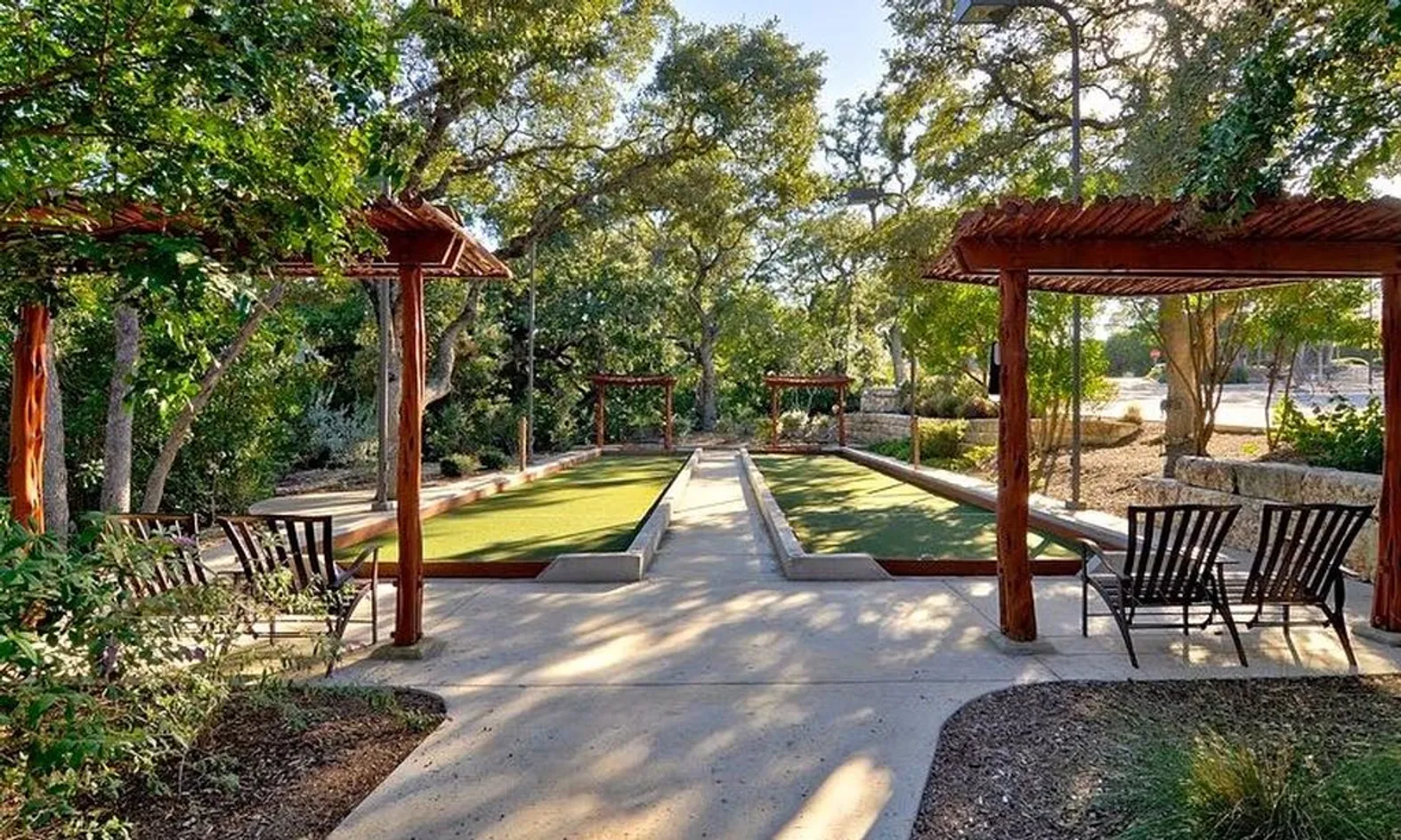 2 Bocce Ball Courts