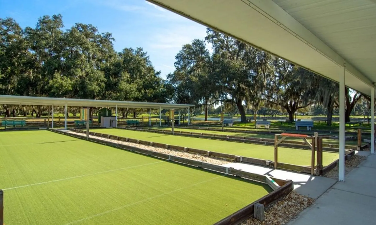 4 Bocce Ball Courts