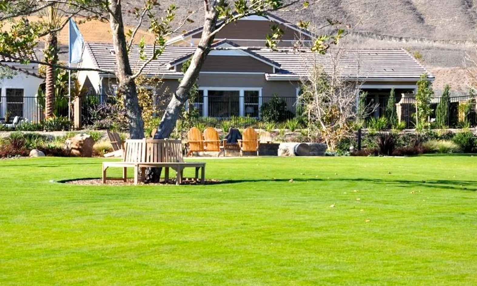 Well-Manicured Grounds