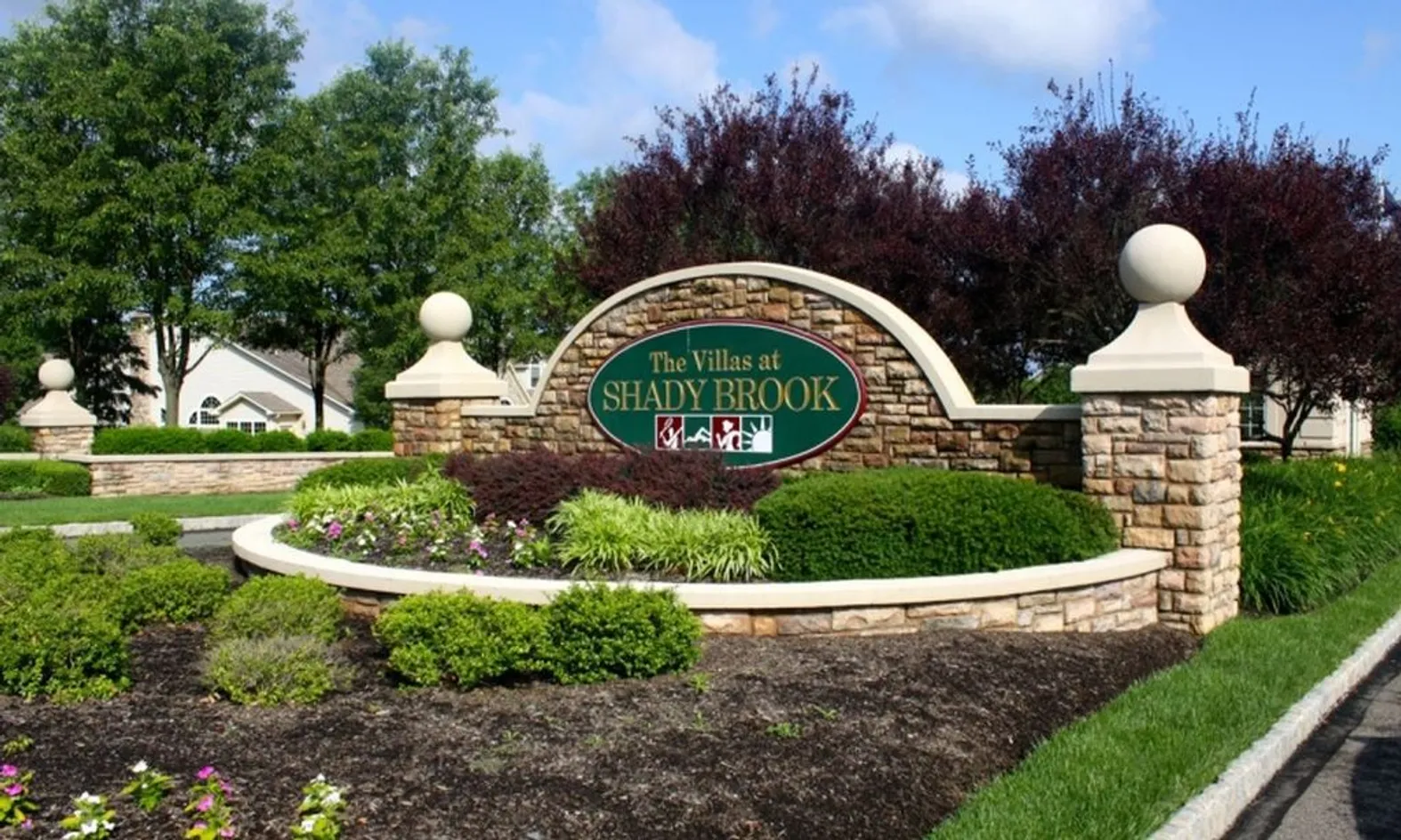 Landscaped Entrance