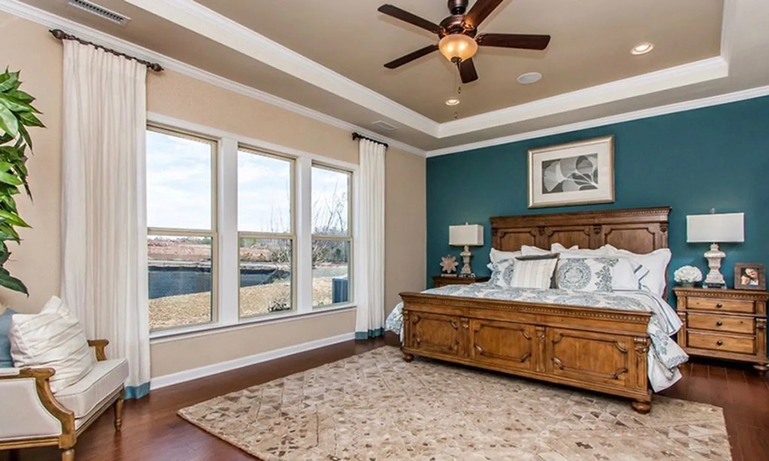 Spacious Master Bedrooms