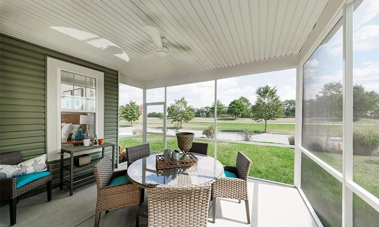 Model Covered Patio
