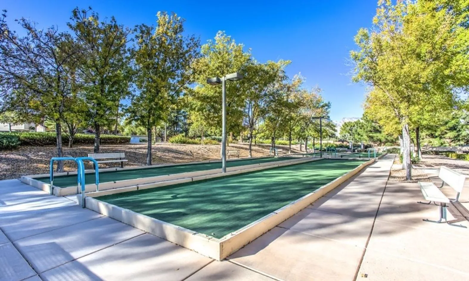 4 Bocce Ball Courts