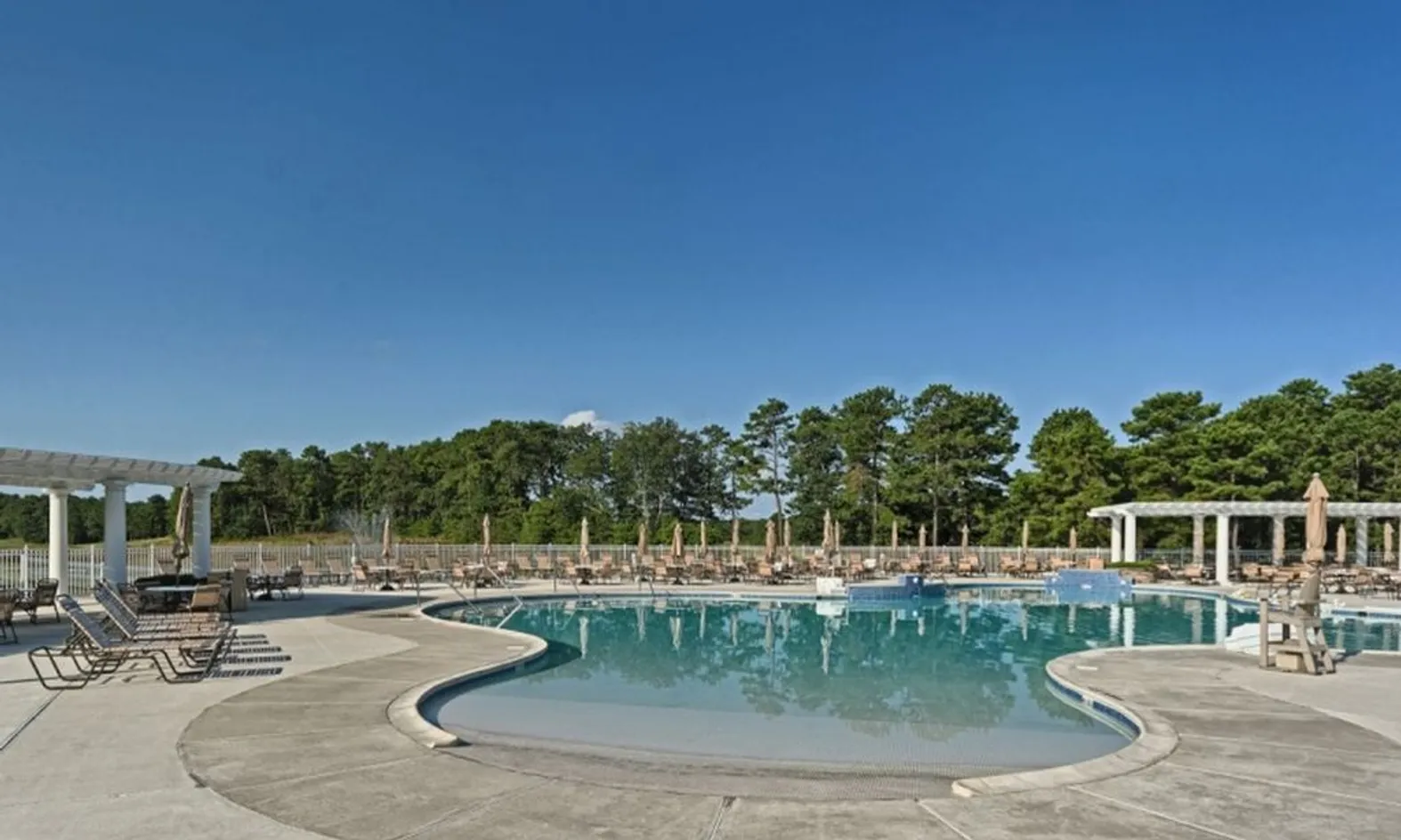 Outdoor Pool with Sundeck