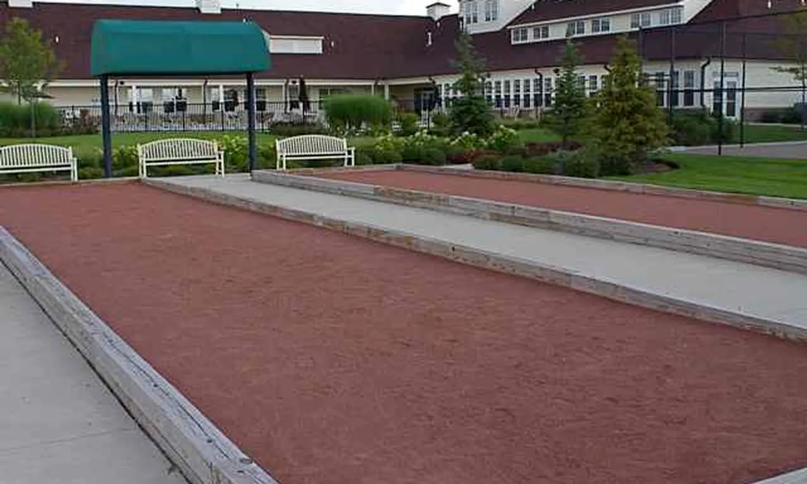 Bocce ball courts