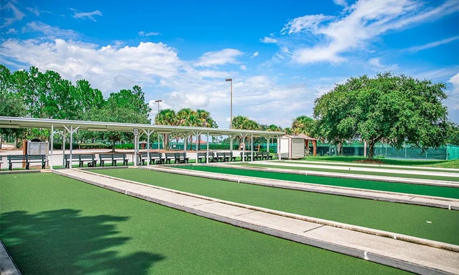 4 Bocce Ball Courts