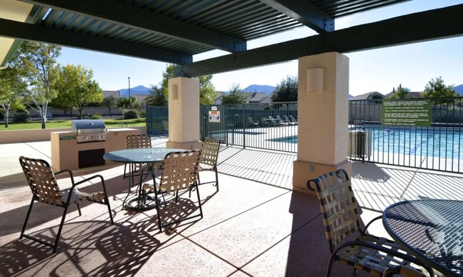 Poolside Patio